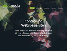 Tablet Screenshot of novo-online.de